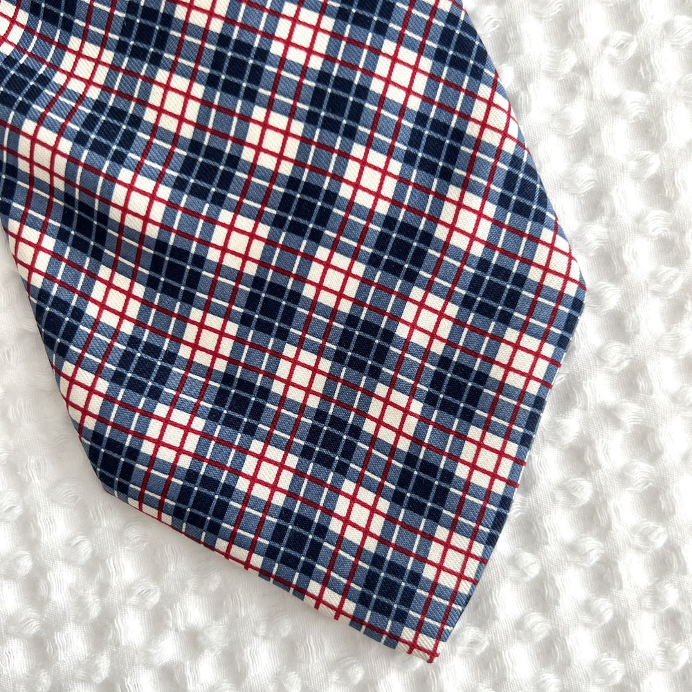 Vineyard Vines Preppy‎ Plaid Mens Neck Tie Silk Heritage Academia Classic